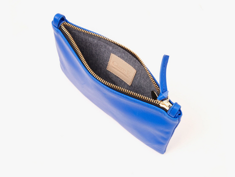Le Chiquito bag Medium in Blue Leather